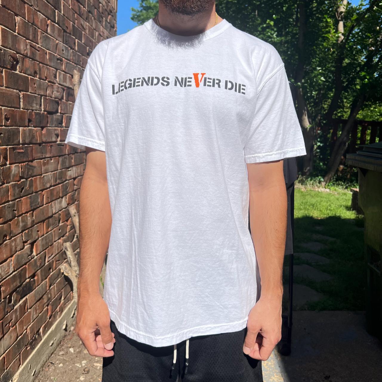 Juice Wrld x Vlone LND 999 Tee Large Bold | Depop
