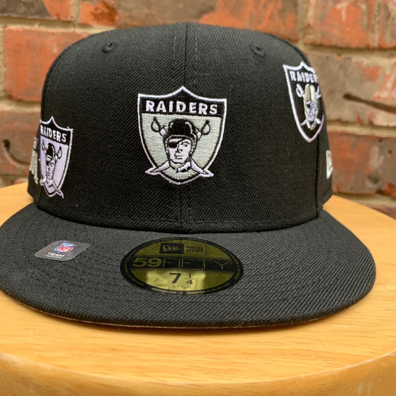 New Era Just Don Las Vegas Raiders 59Fifty Fitted... - Depop