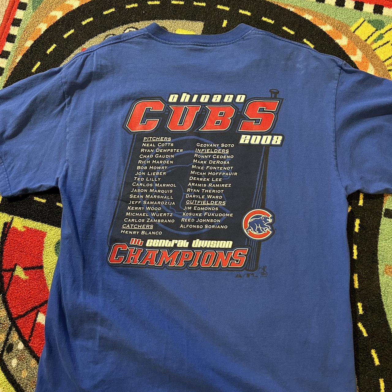 00s Chicago Cubs Kosuke Fukudome Jersey T-Shirt - Depop