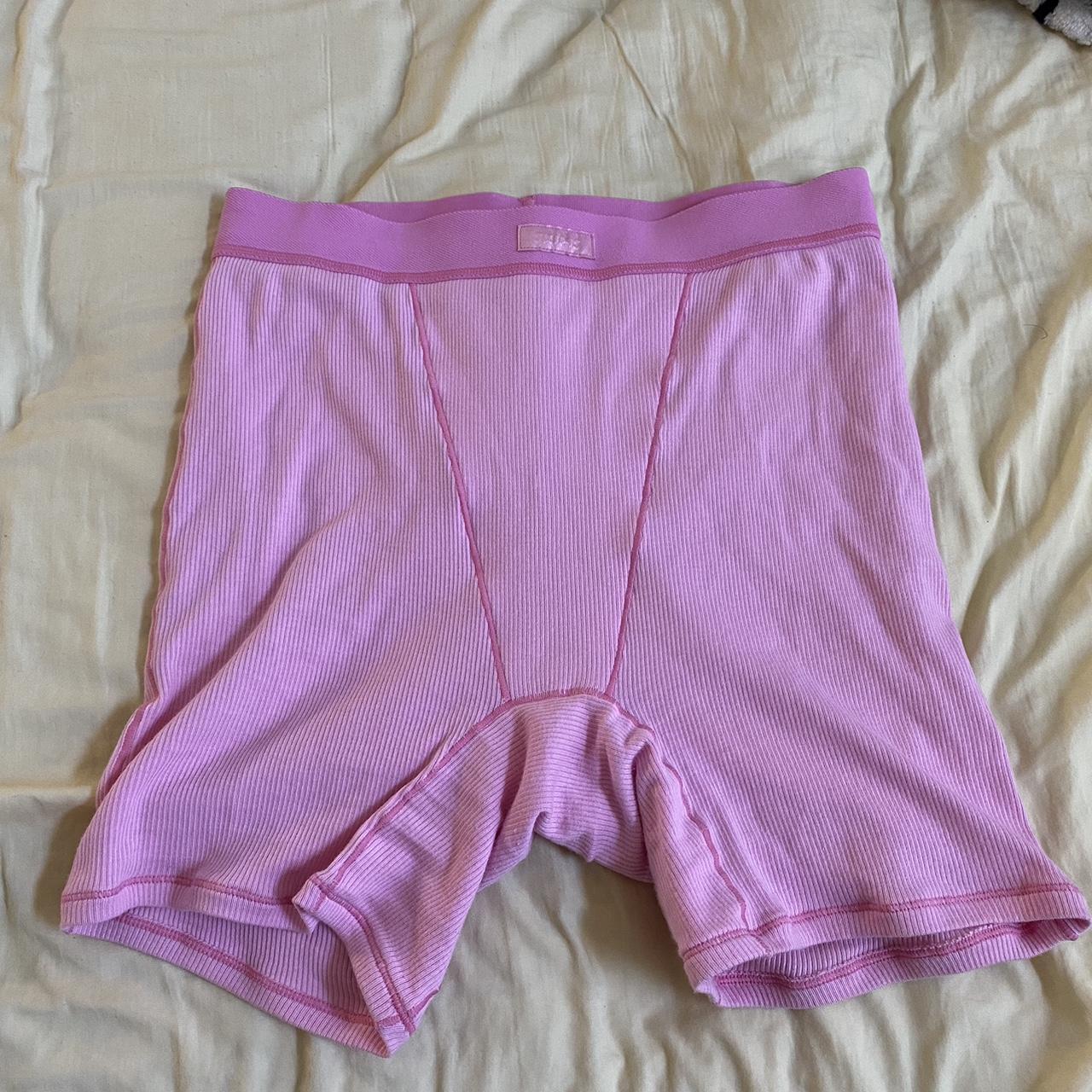 PERFECT SKIMS BUBBLE GUM PINK SHORTS literally... - Depop