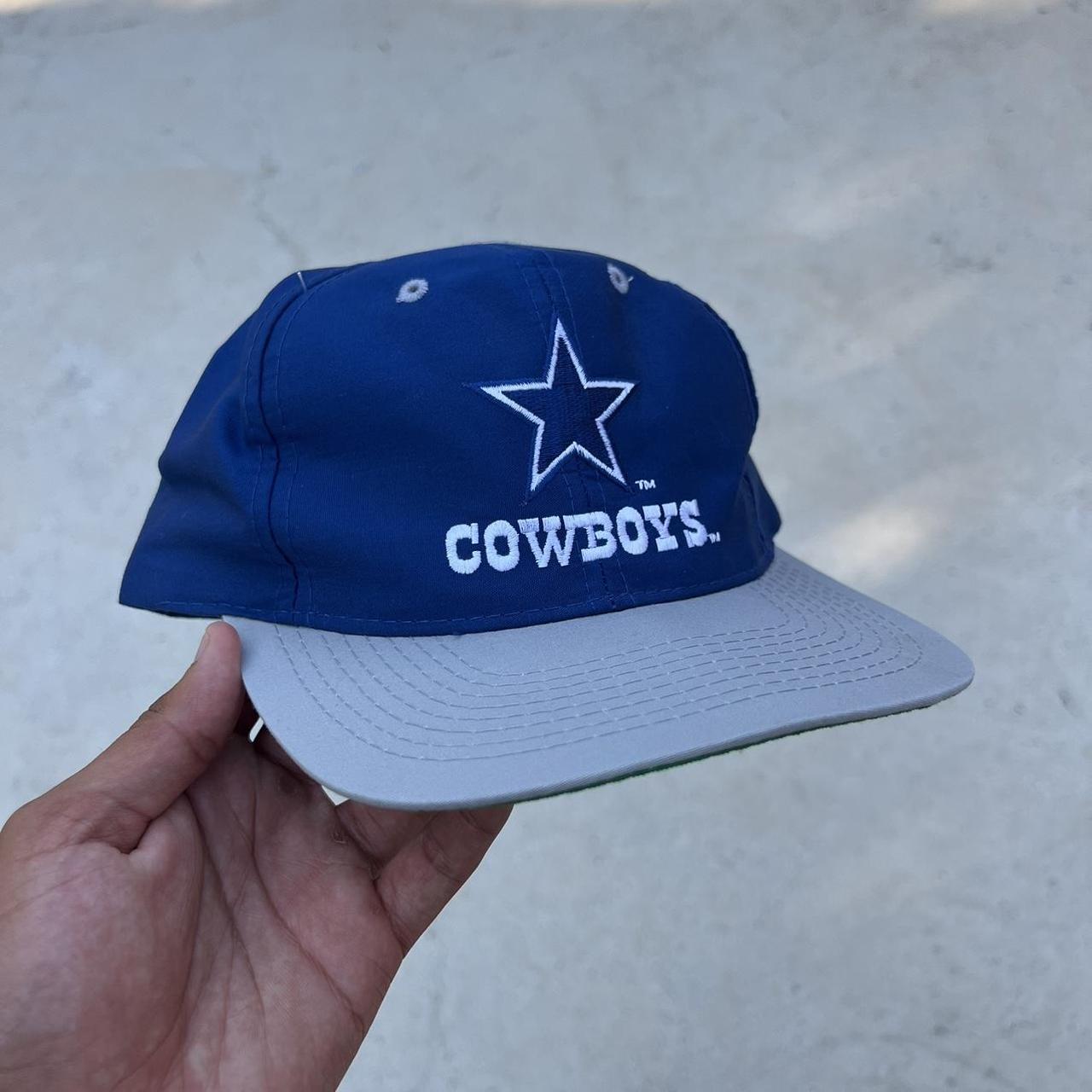 Vintage 90s Logo 7 Cowboys NFL SnapBack Hat/Cap - Depop