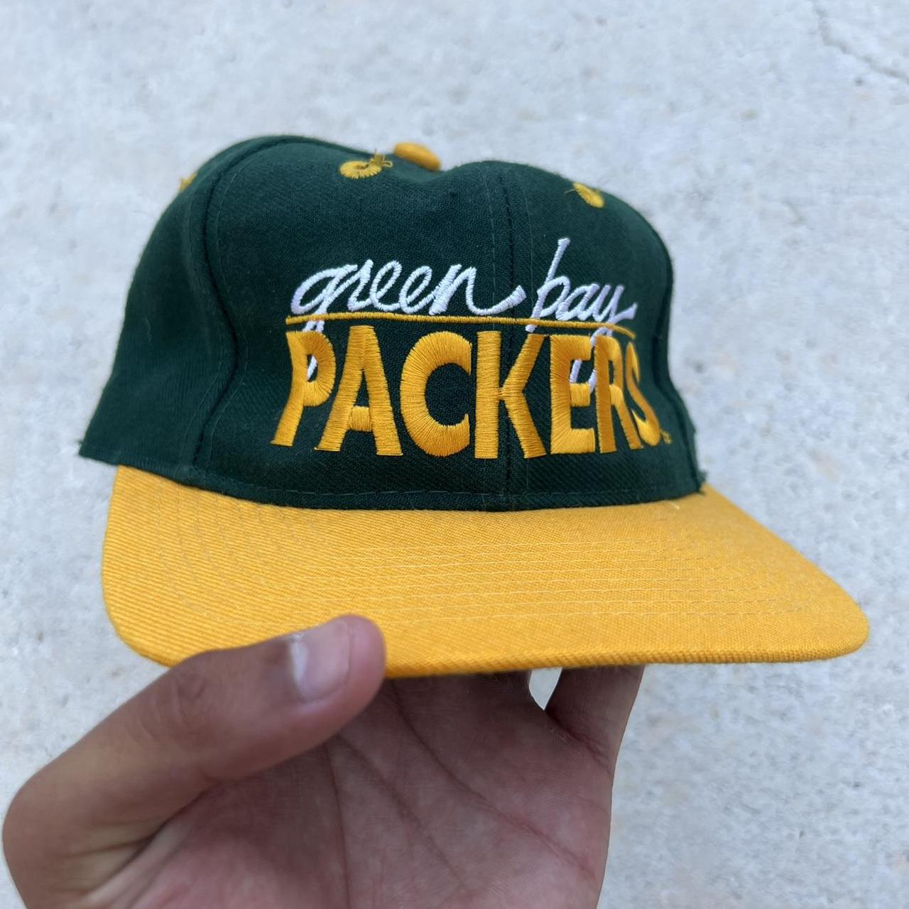 Vintage 90s Green Bay Packers Sherpa Trapper Hat by - Depop