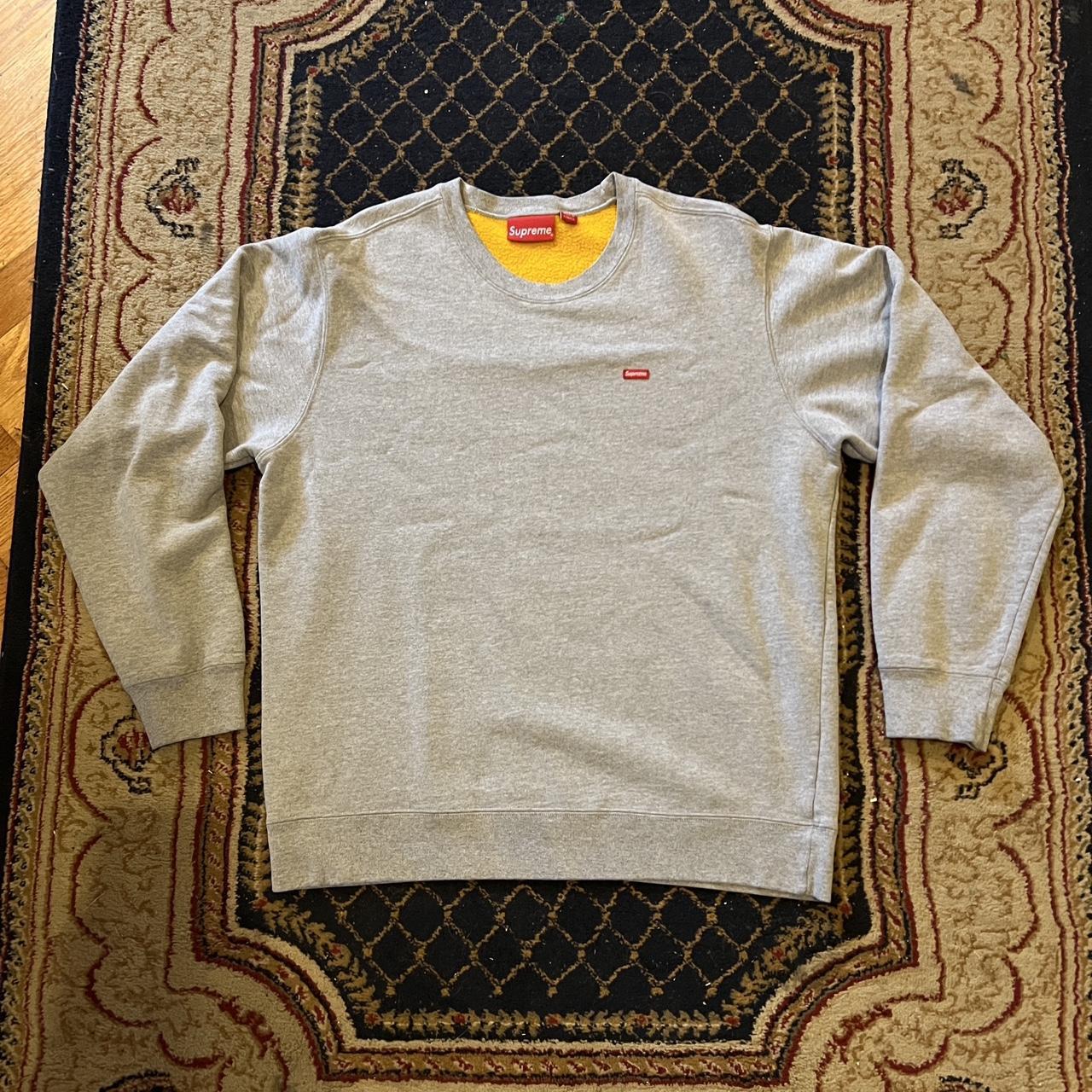 Supreme SS18 Contrast Crewneck Size L, very good...