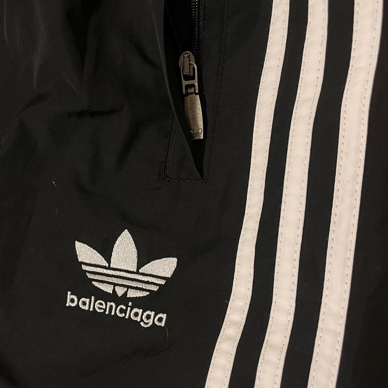 Balenciaga Adidas baggy track pants size medium -... - Depop
