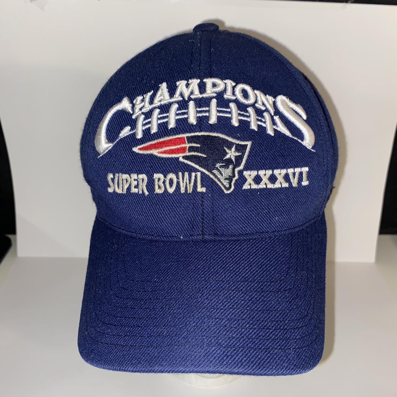 New England Patriots Super Bowl Champions Hat Cap... - Depop