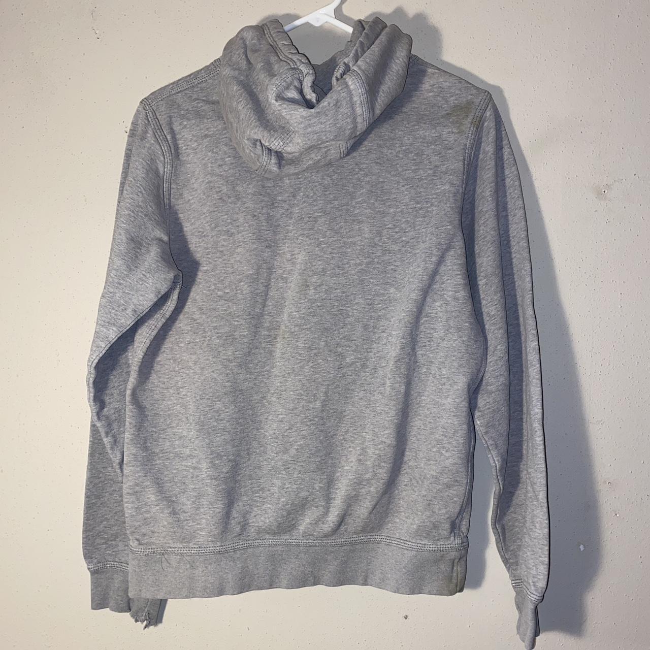 Nike Swoosh Mens Pullover Hoodie Solid Gray Small S... - Depop