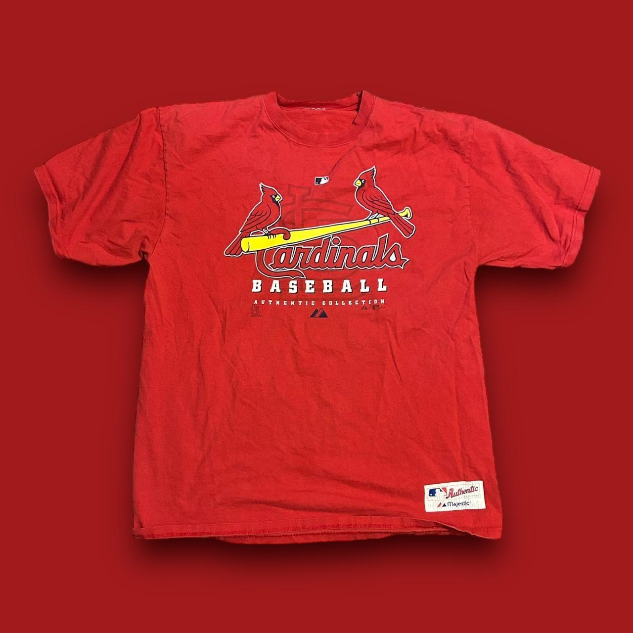 Vintage St. Louis Cardinals Baseball Tee Shirt Free - Depop
