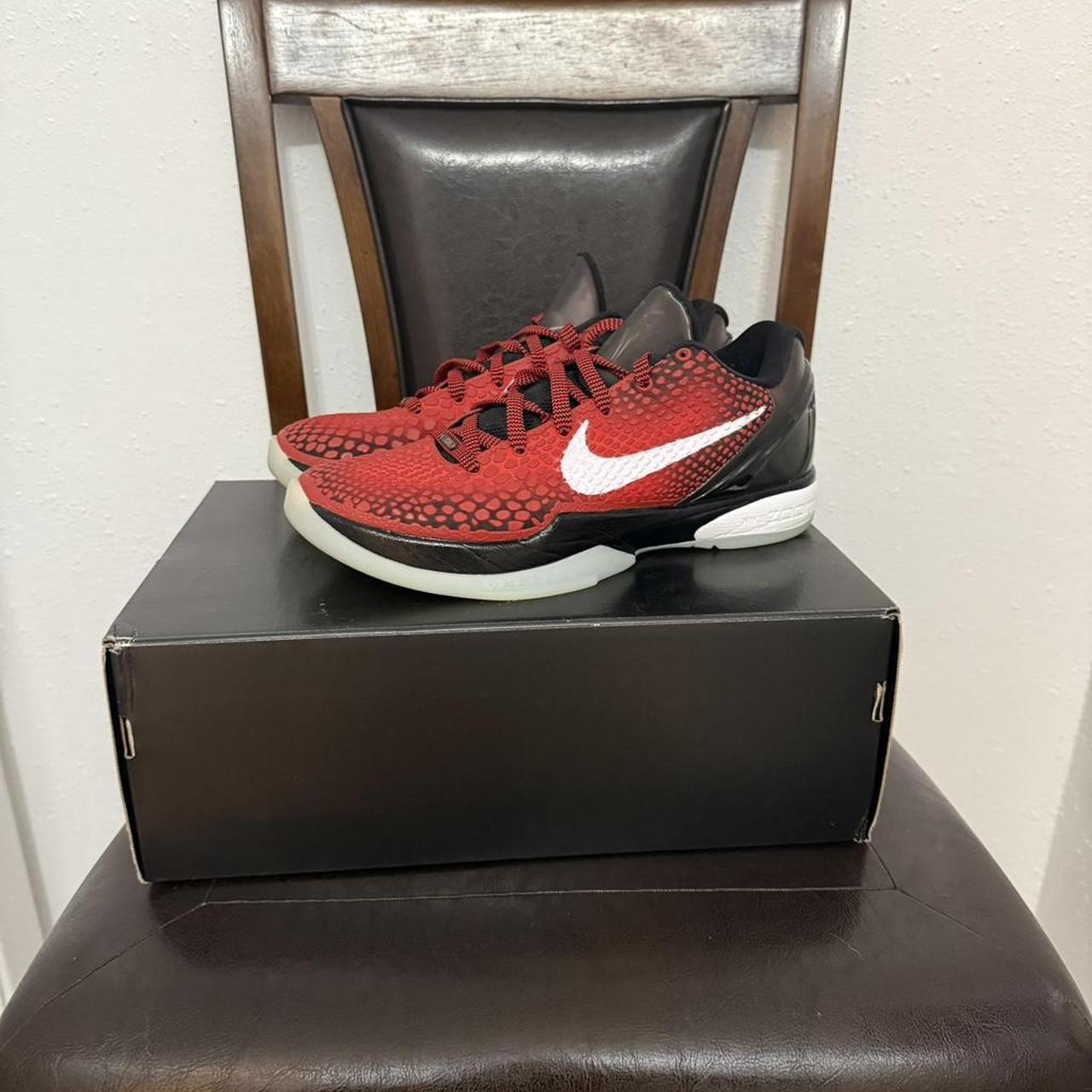 Nike Men's Sneakers - Red/Burgundy - US 8 – Kobe … - image 2