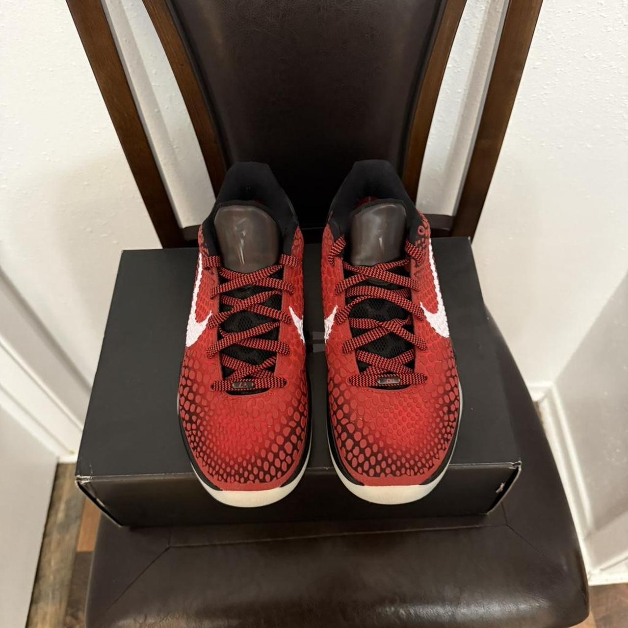 Nike Men's Sneakers - Red/Burgundy - US 8 – Kobe … - image 3