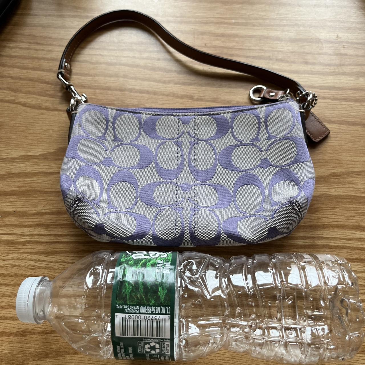 Purple coach bag Y2K vintage Depop