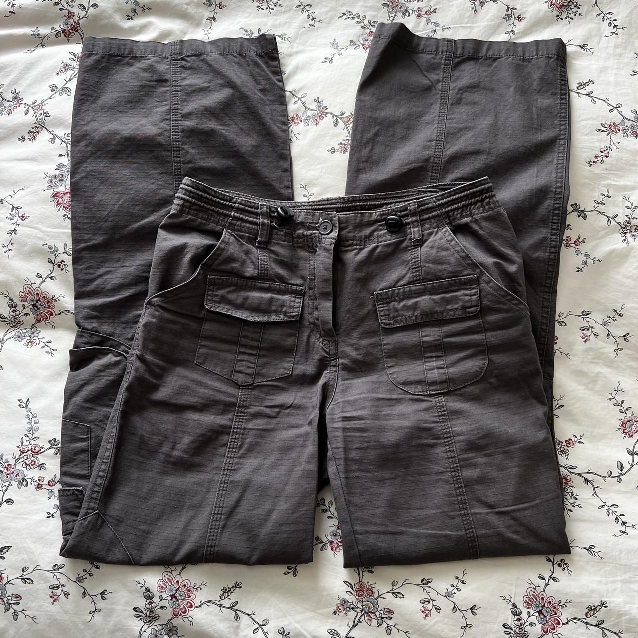 Brandy kim cargo pants in grey! good fit Depop