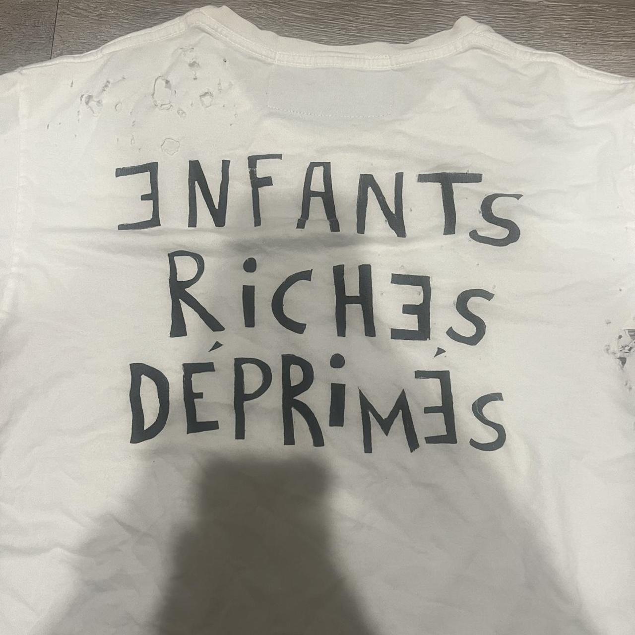 Enfants Riches Déprimés Men's White and Black T-shirt (3)