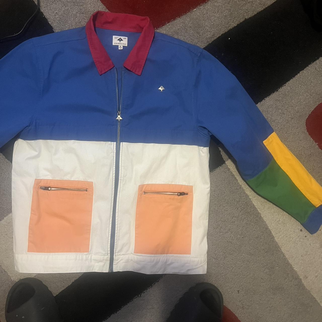 Men's Jacket - Multi – Multi-Colored block jacket - image 2