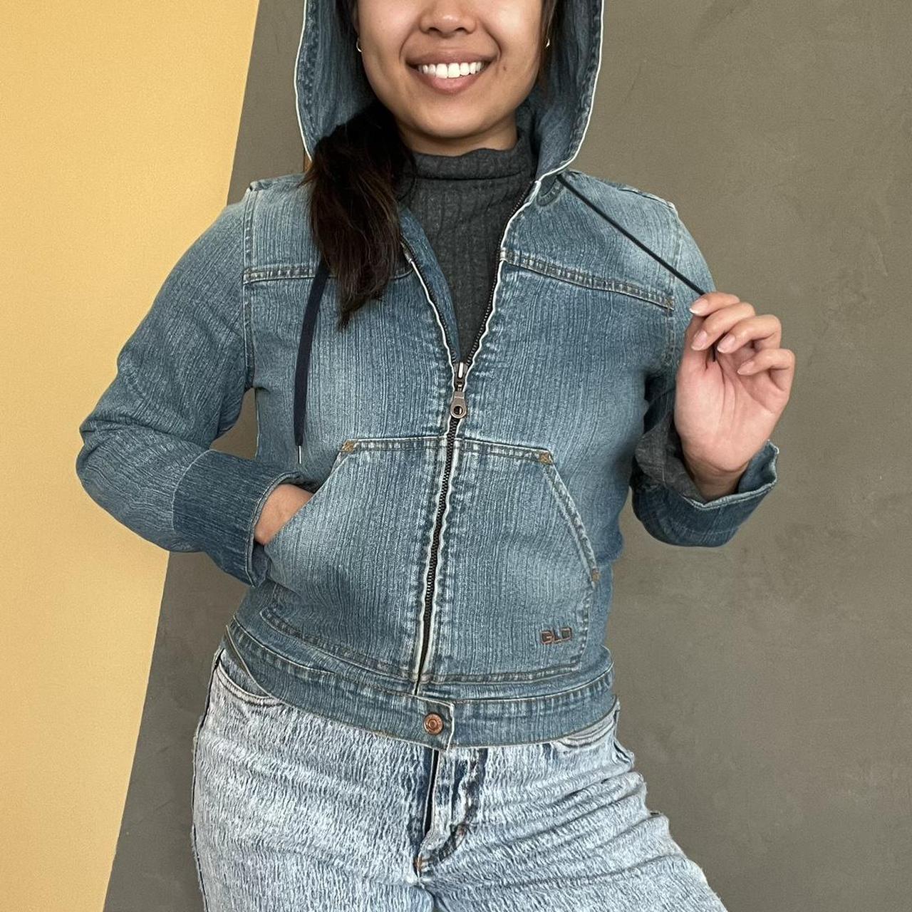 Women's Blue Jacket Depop