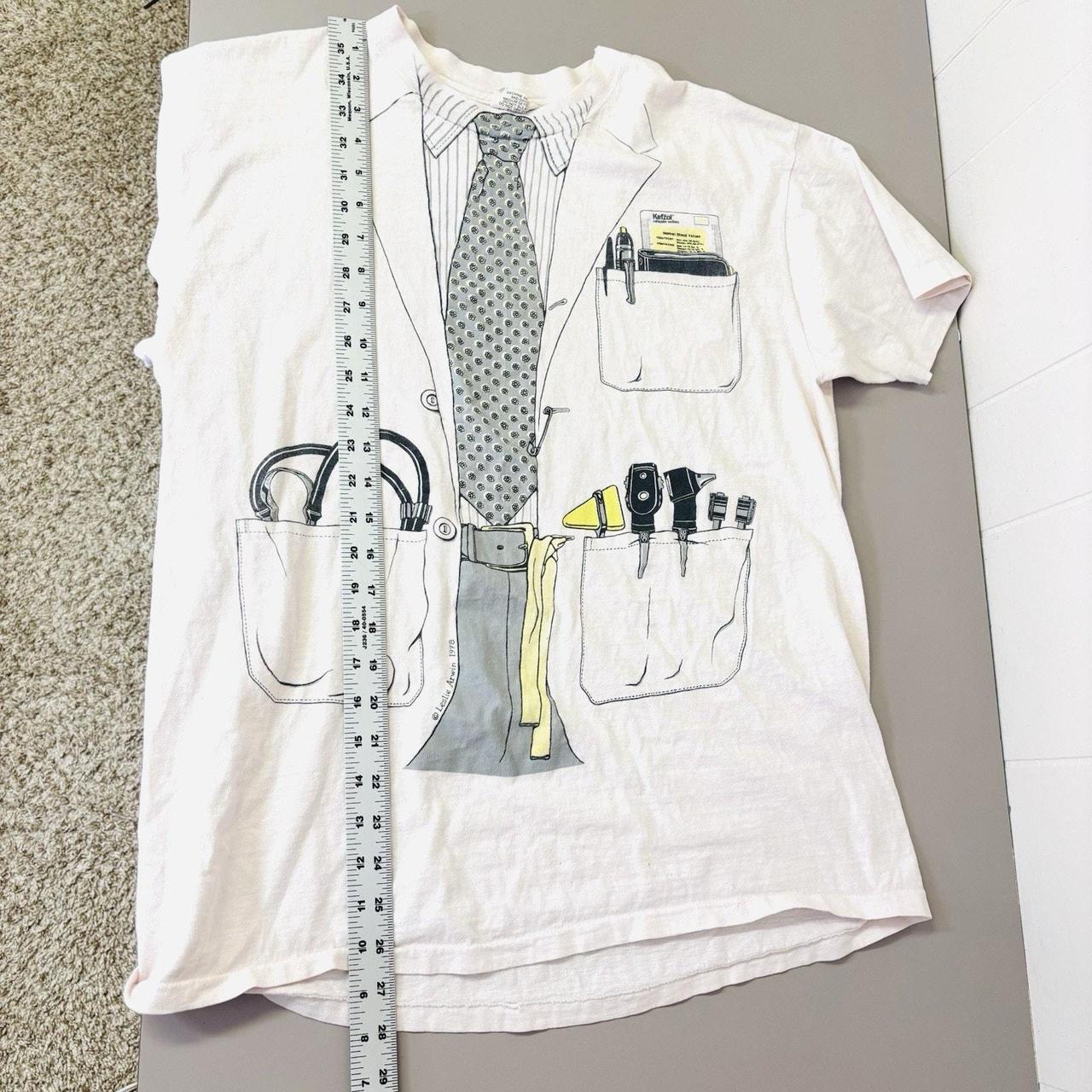 Men's T-shirt - White - XL – The Vintage 70s Lesl… - image 6