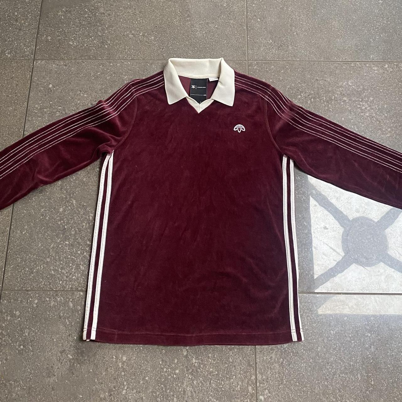 Adidas Original X Alexander Wang Rugby Shirt Really | Depop