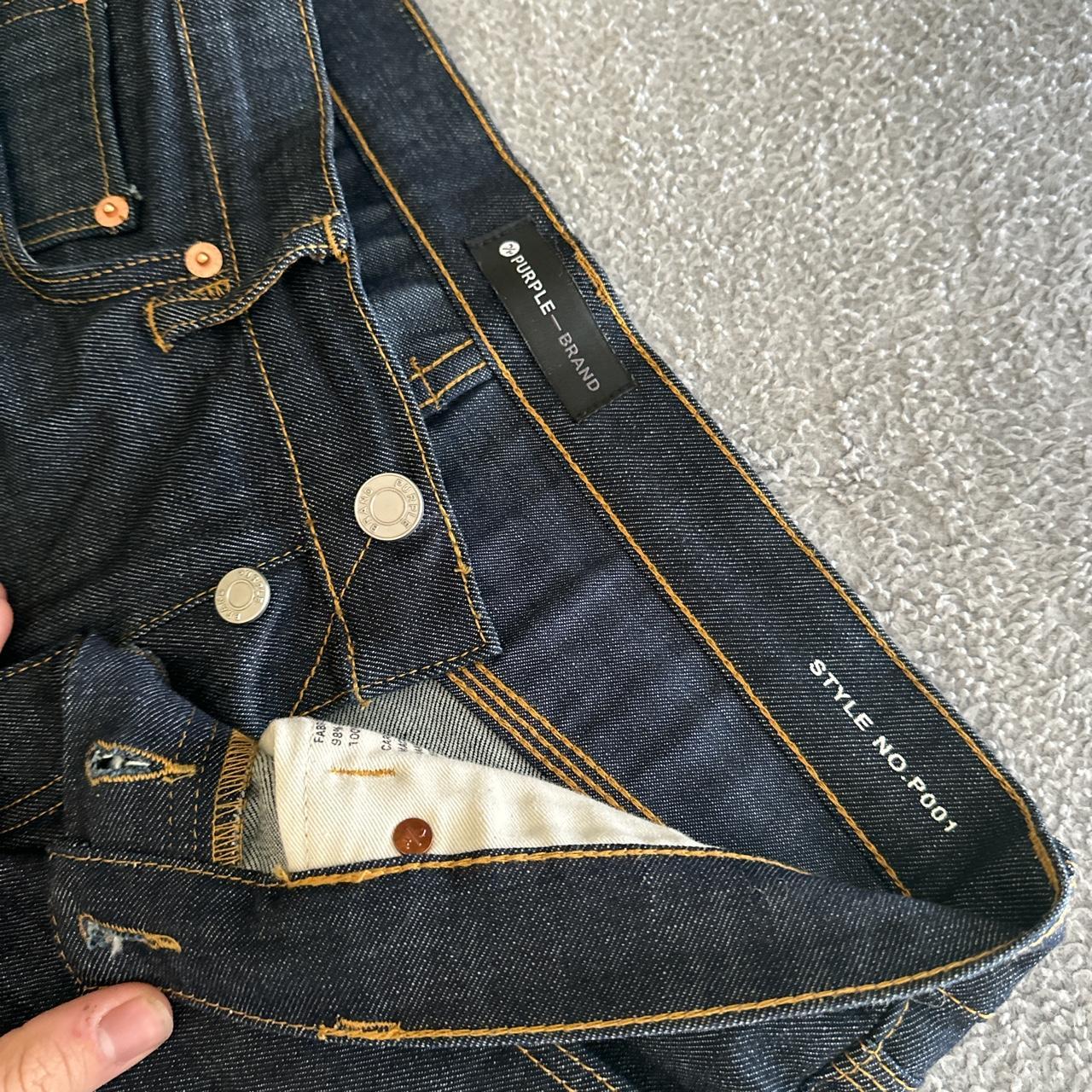 Purple brand jeans Style no. P001 Slim fit low rise... - Depop