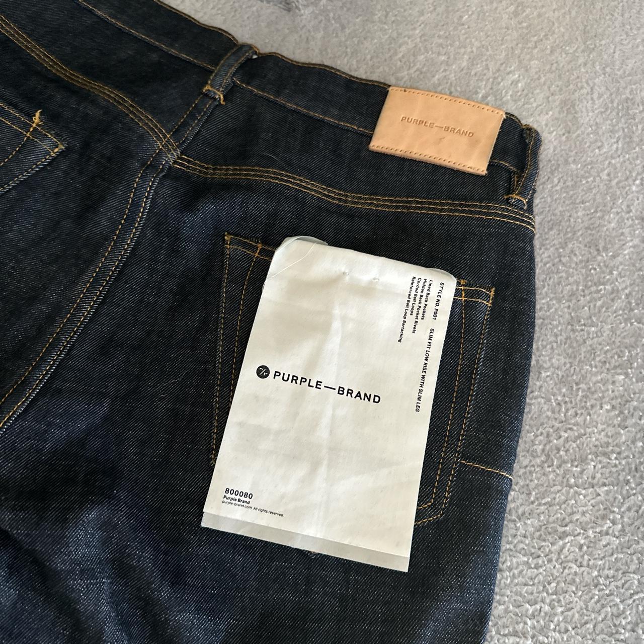 Purple brand jeans Style no. P001 Slim fit low rise... - Depop