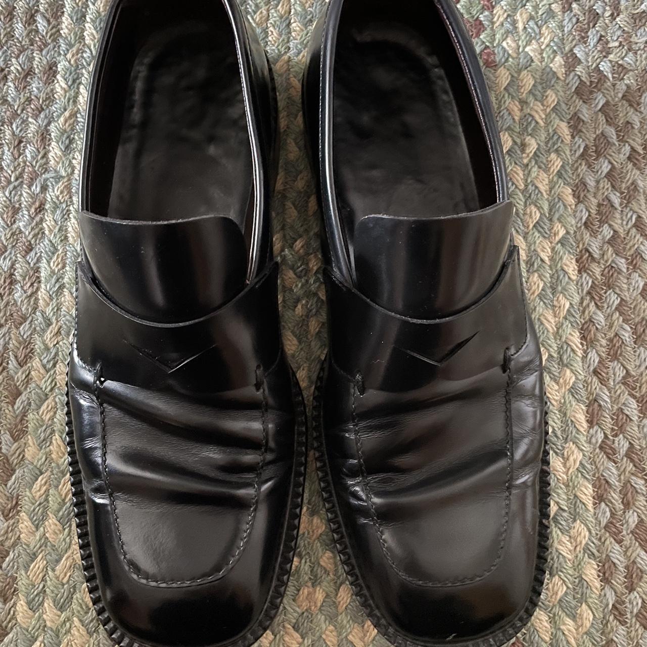 Men's Black Loafers Depop