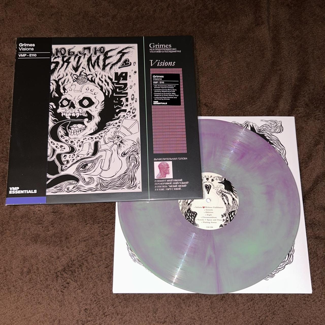 Grimes Visions Vinyl Me Please Exclusive... - Depop