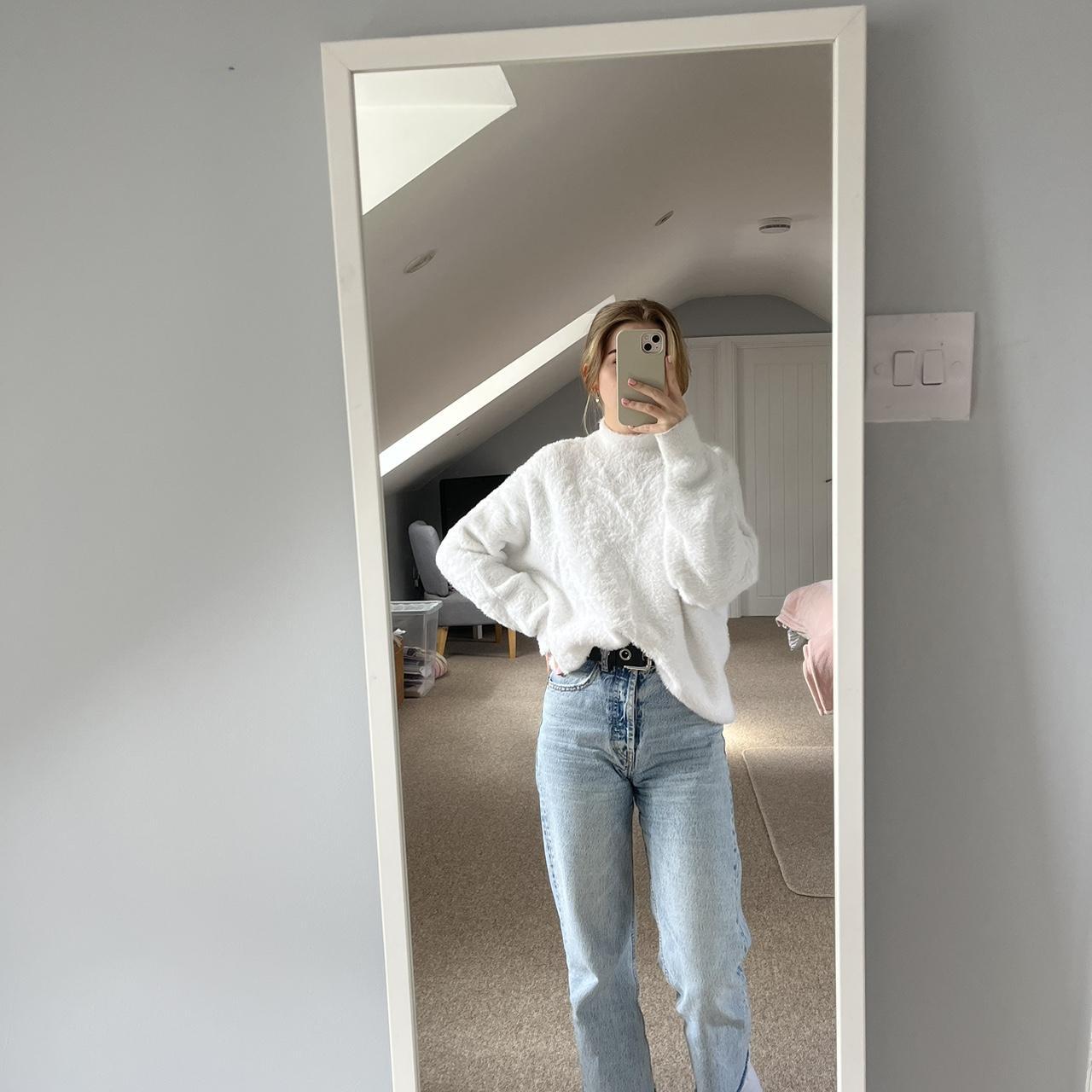 Primark Women's White Jumper | Depop