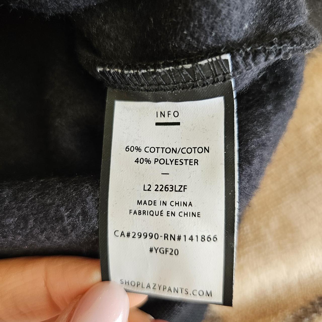 Lazy Oaf Women's Hoodie - Black - S – Lazy Oaf bl… - image 8