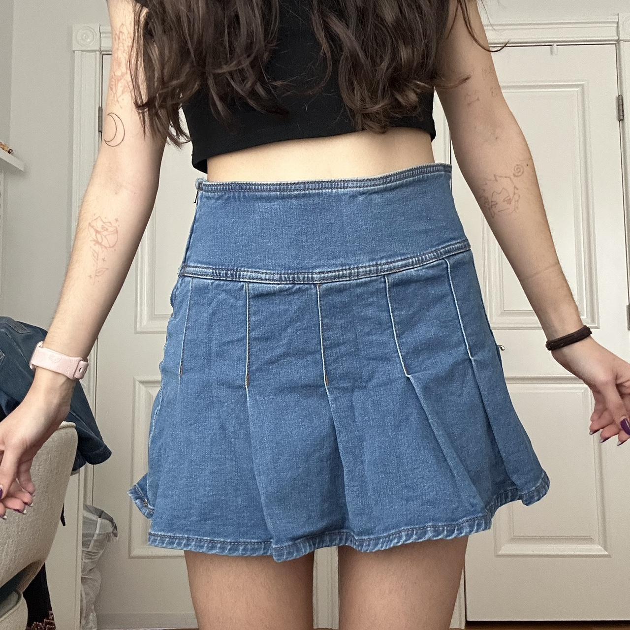 Aeropostale Women's Skirt Blue/Navy M – Aeropostale dark wash