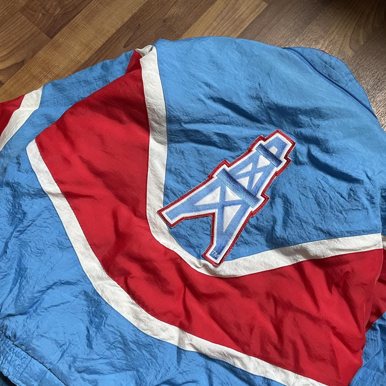 vintage 90s houston oilers apex one puffer... Depop