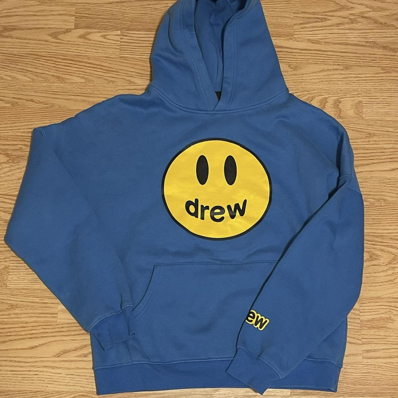 Drew House royal blue hoodie! Size medium. Sold out... - Depop