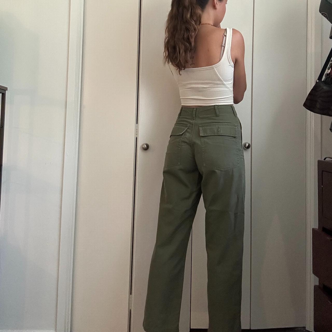 Brandy Melville cargo pants. Size small ankle... Depop