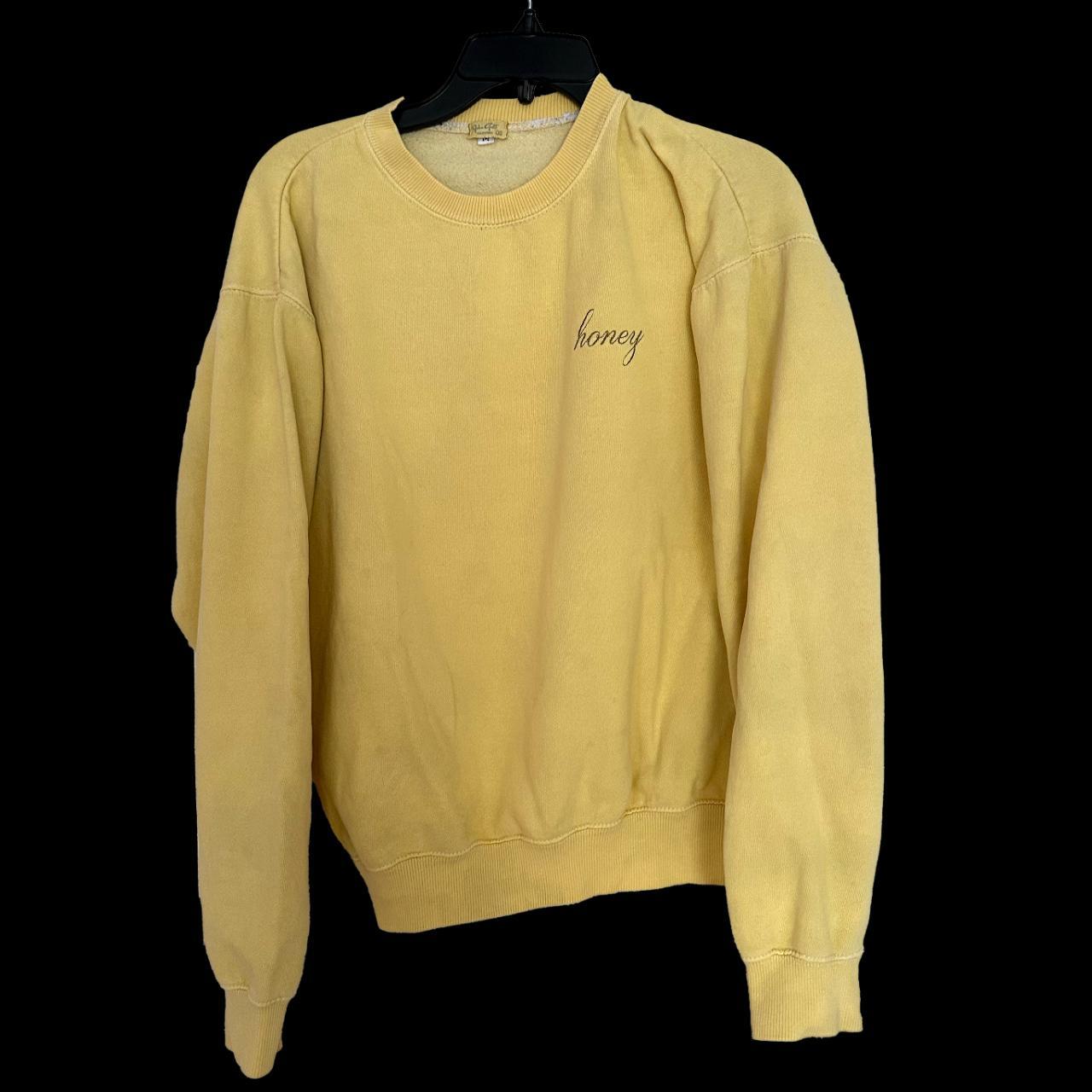 JOHN GALT BRANDY MELVILLE YELLOW HONEY SWEATSHIRT . Depop