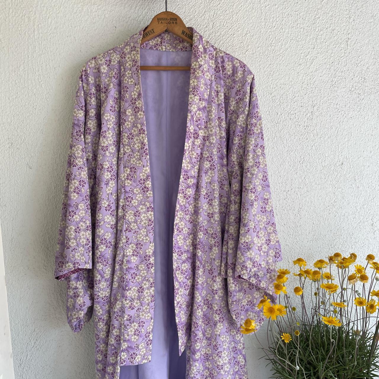 Lavender kimono cardigan sale