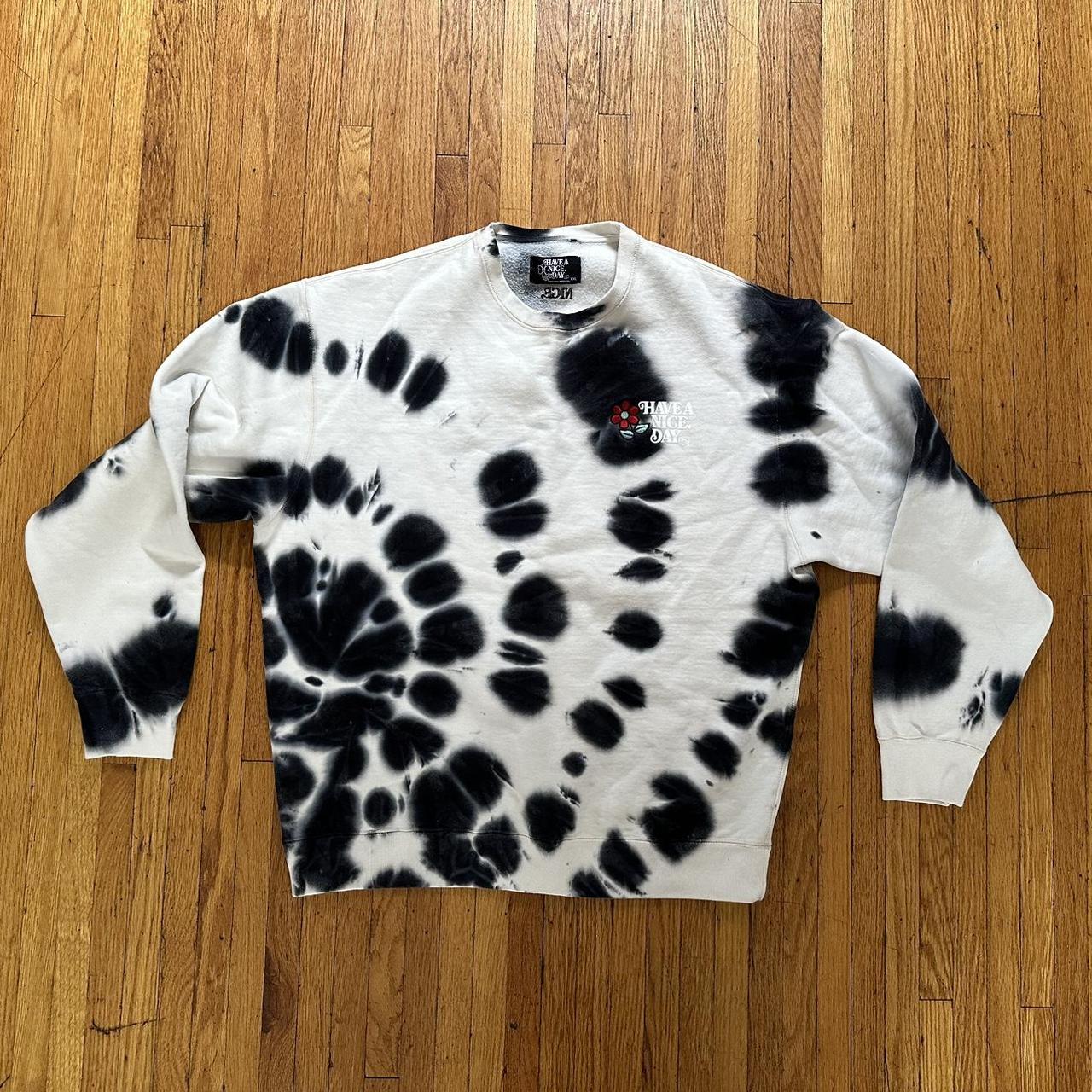 Adidas tie dye jumper hot sale