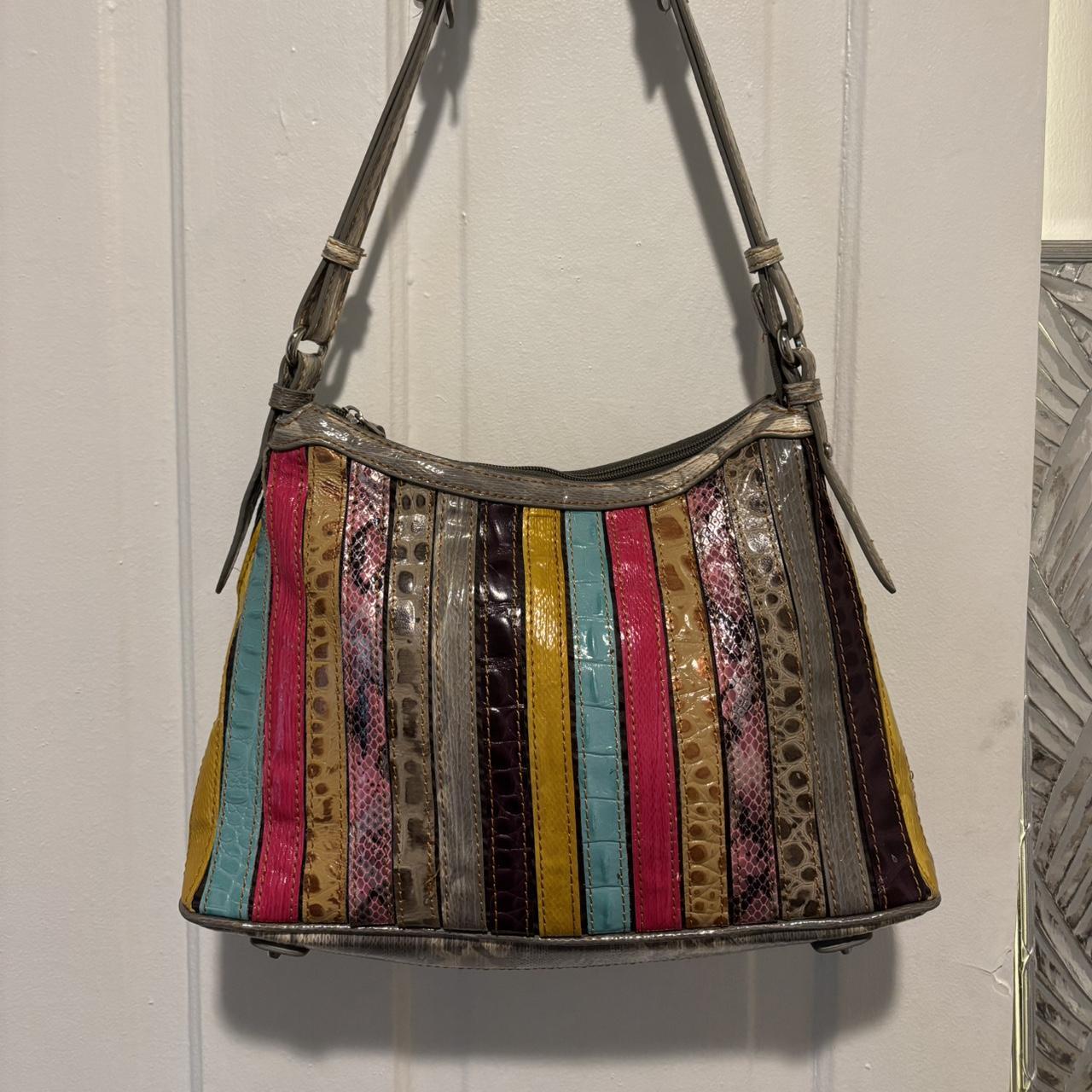 Women's Shoulder bags - Multi – Patchwork Leather… - image 2