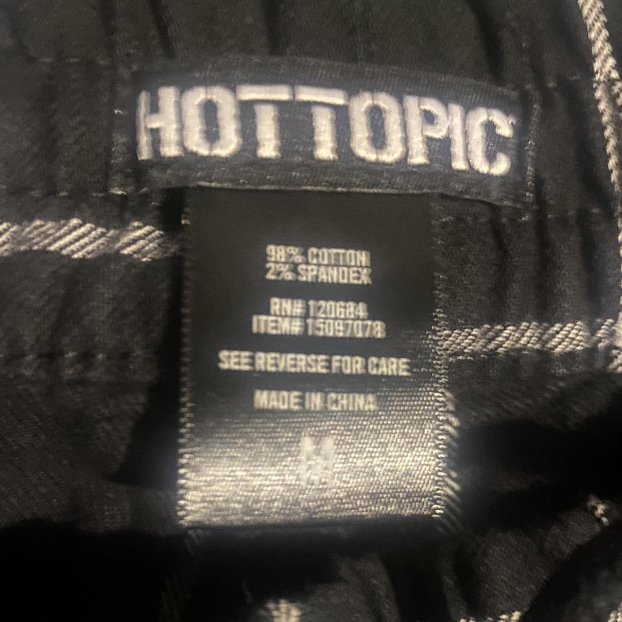 Hot Topic , Tripp nyc, Alt, Black with White - Depop