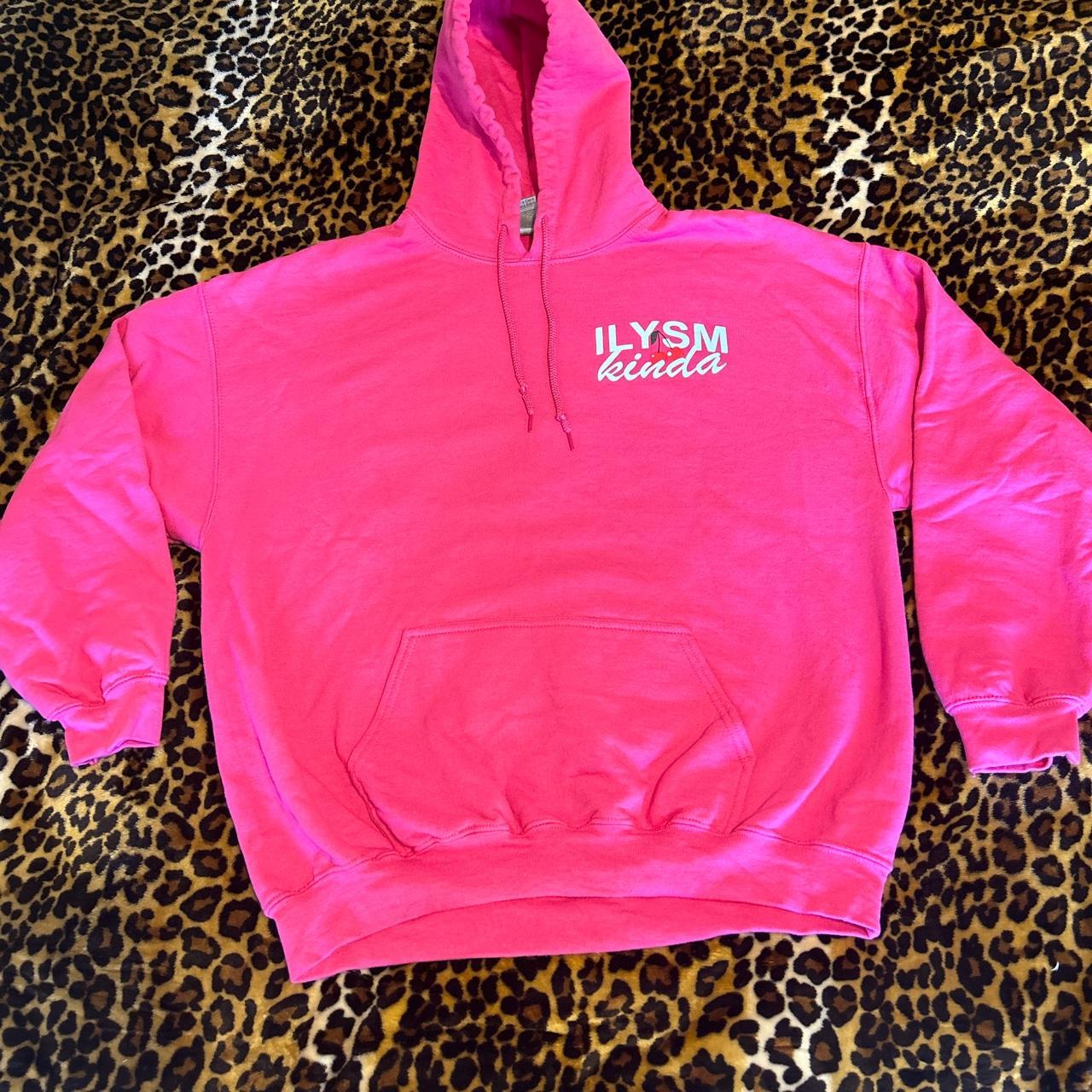 Women's Pink Hoodie Depop