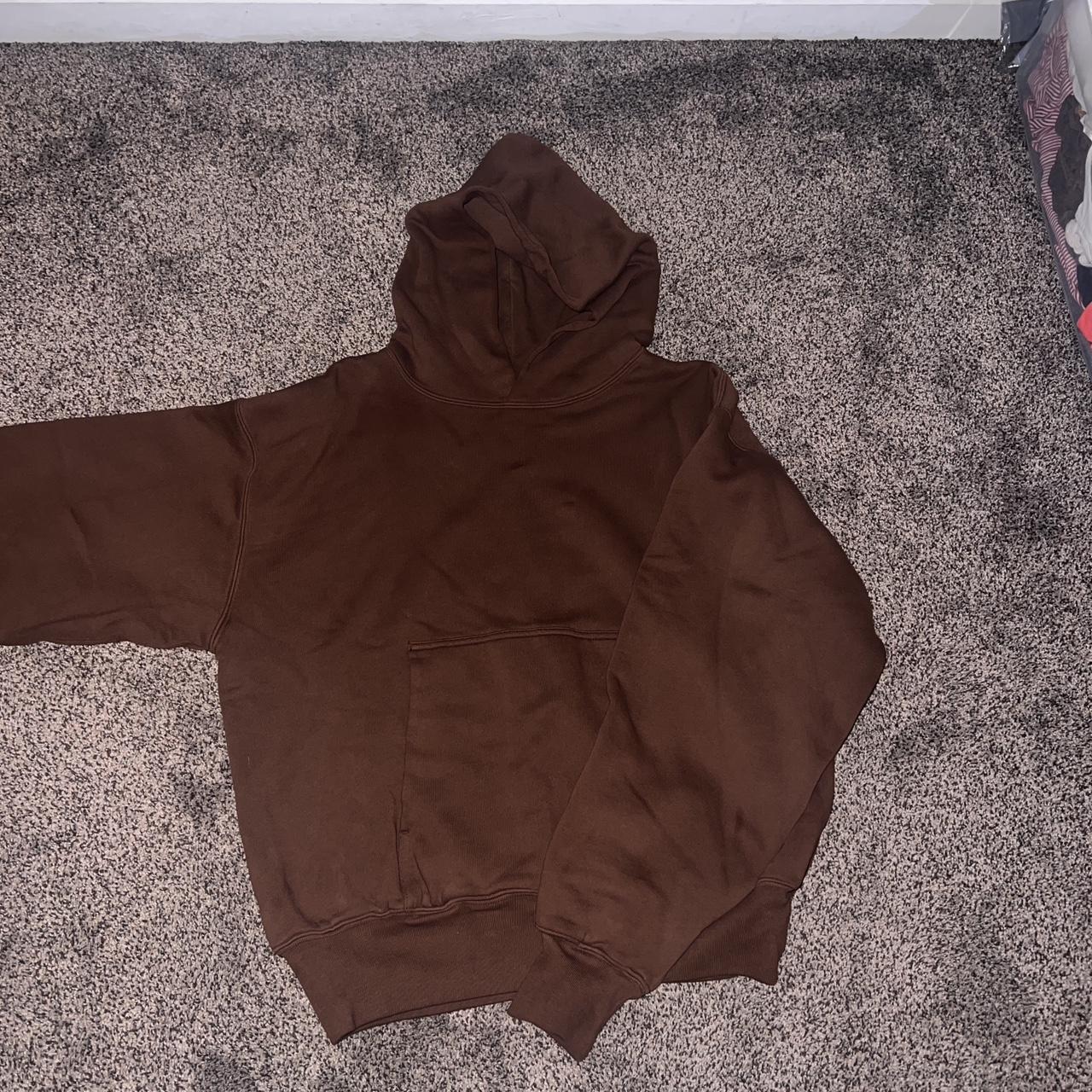 Vintage Gap Blank shops Brown Blank Hoodie