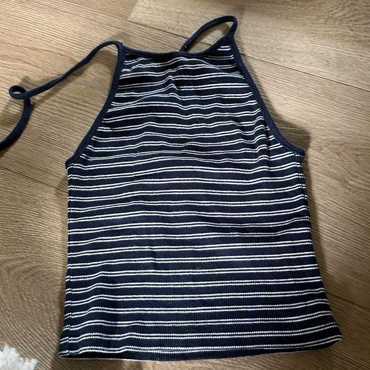 BRANDY MELVILLE striped halter top