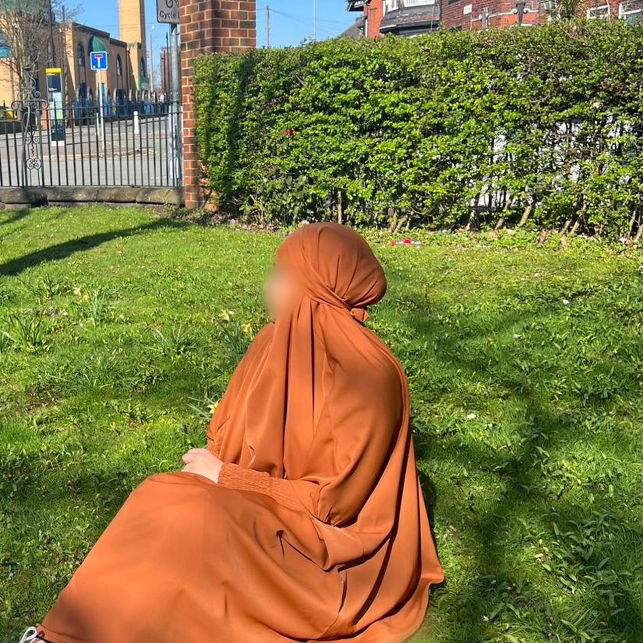 Two piece khimar and skirt Elasticated arms - Depop