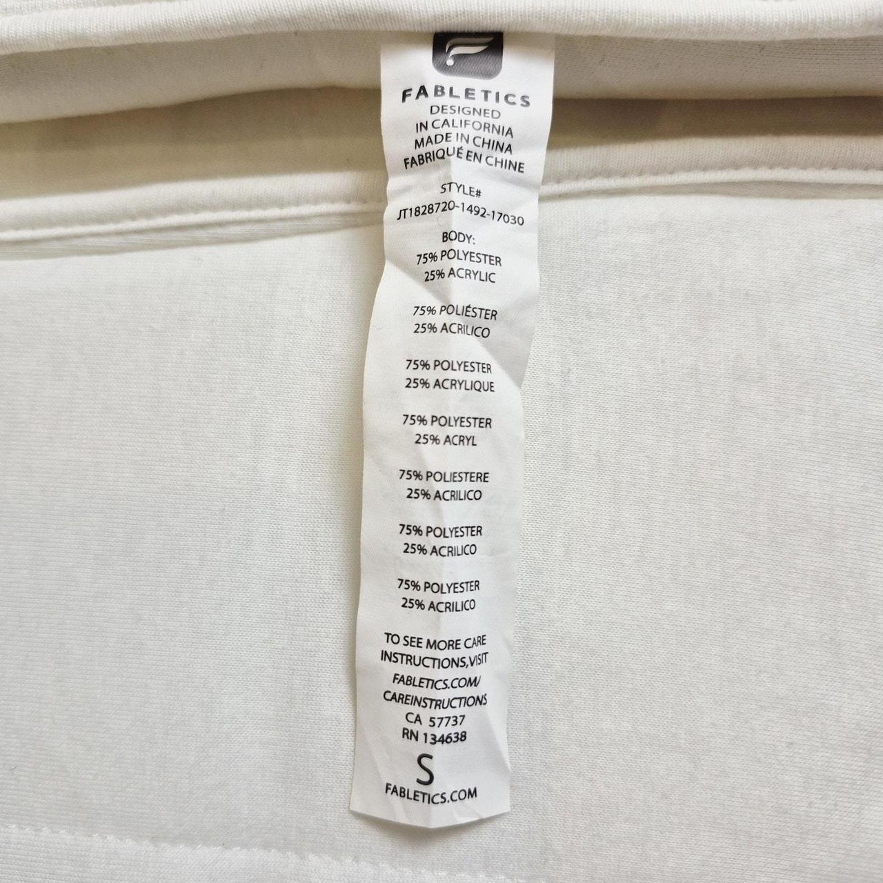 Fabletics Women's Polyester Jacket - White - S – … - image 8