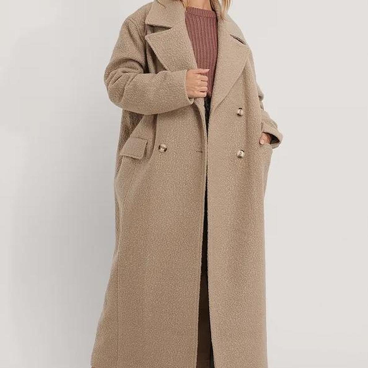 Na Kd Oversized Brown Puffer Jacket Oversized Padded Jacket Brown