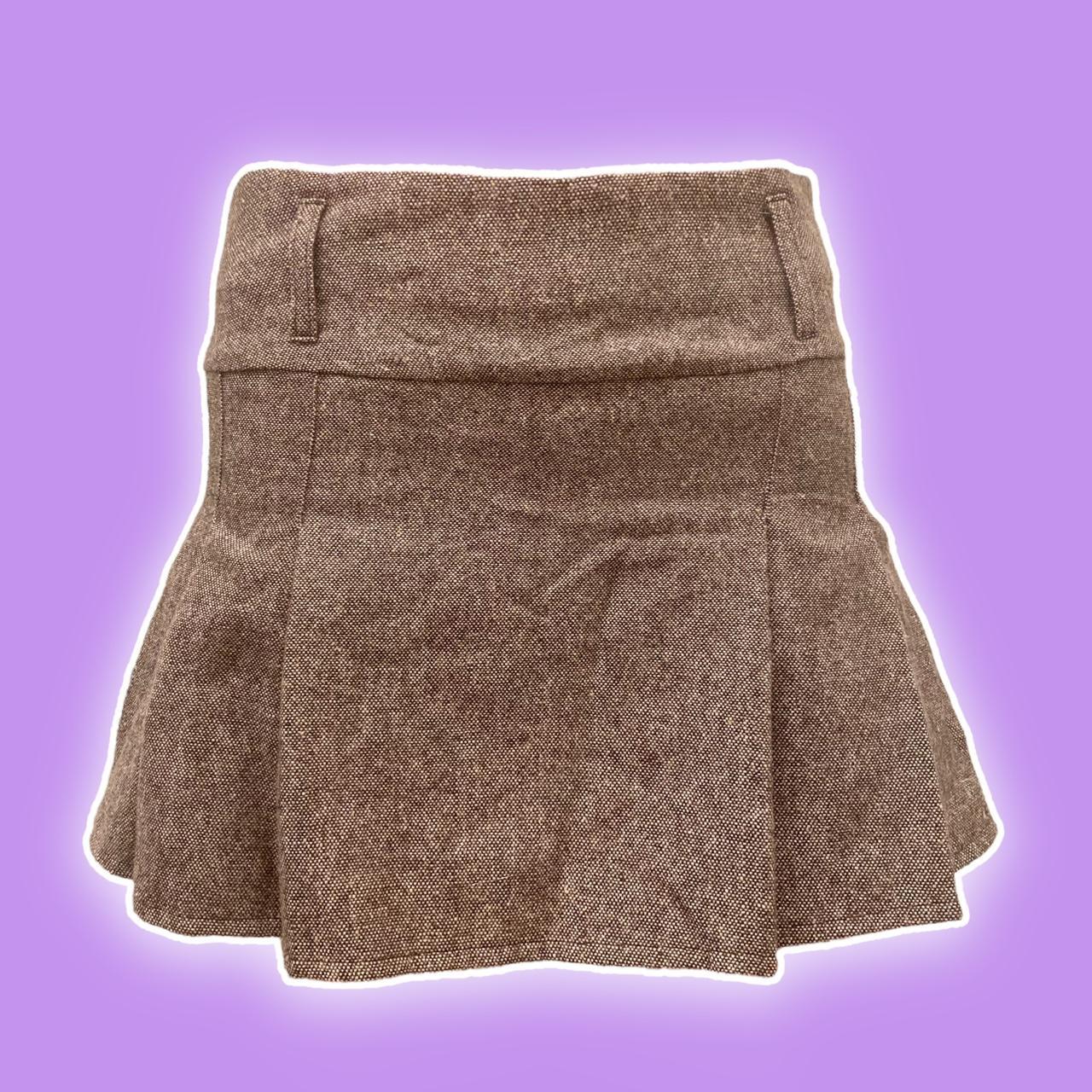 🧸 90s French Fairy Coquette Pleated Skirt 🧸 Kawaii... Depop