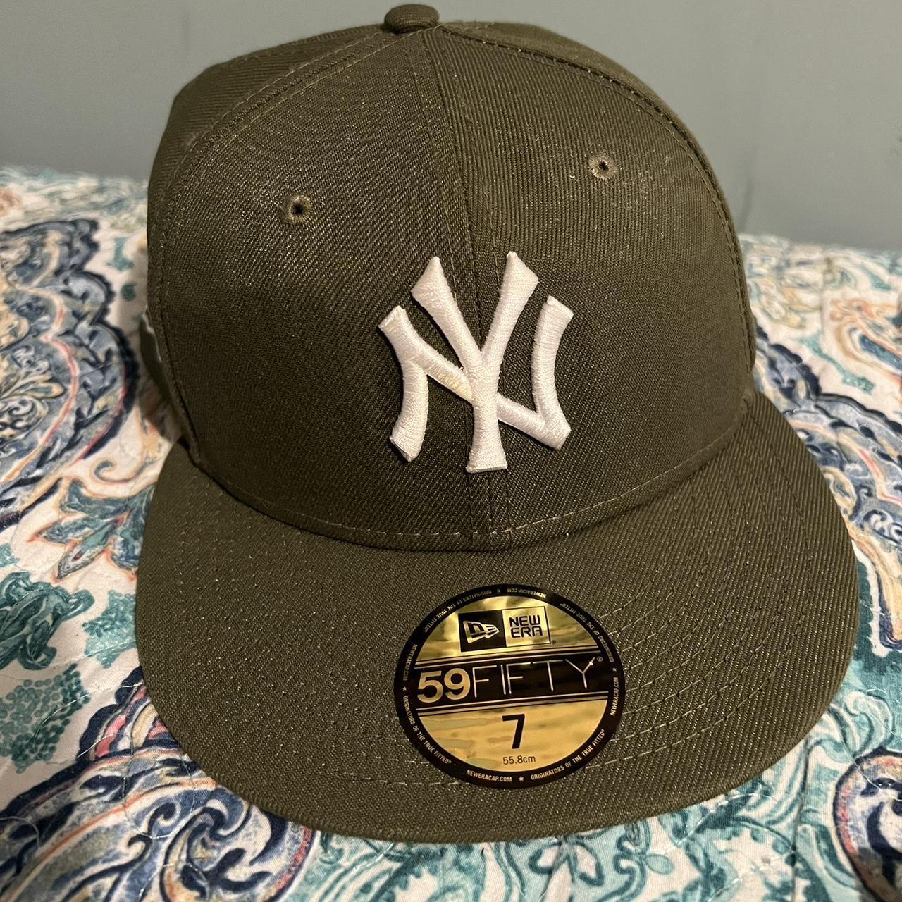 sky blue yankee hat