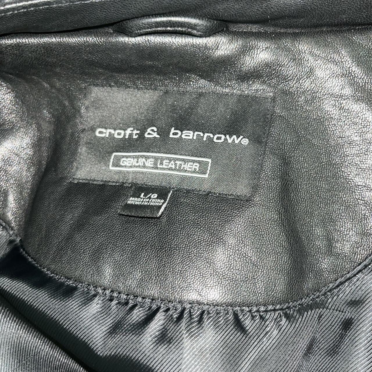 Croft & Barrow Men's Black Jacket | Depop