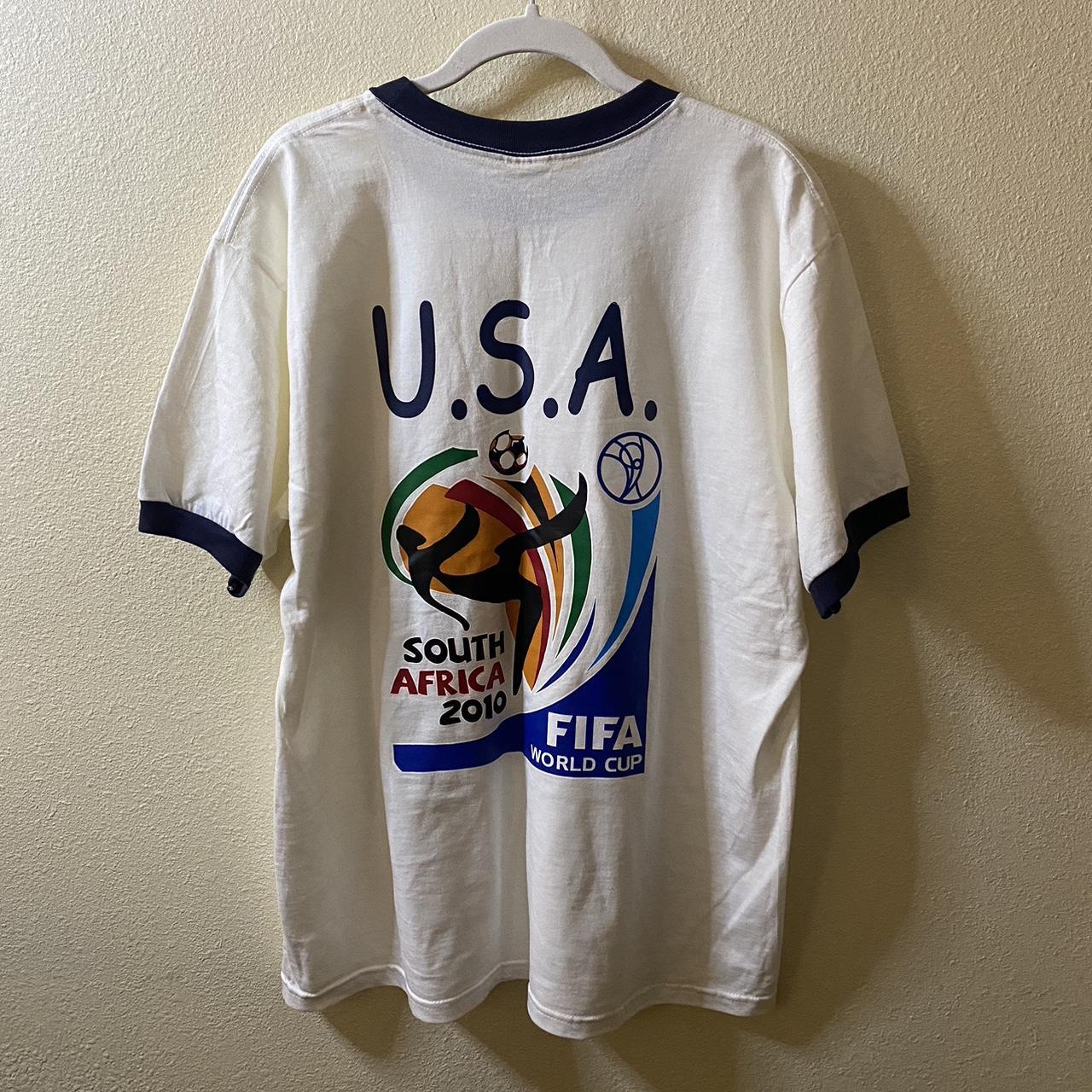 Vintage USA soccer jersey Mens size L #soccer - Depop