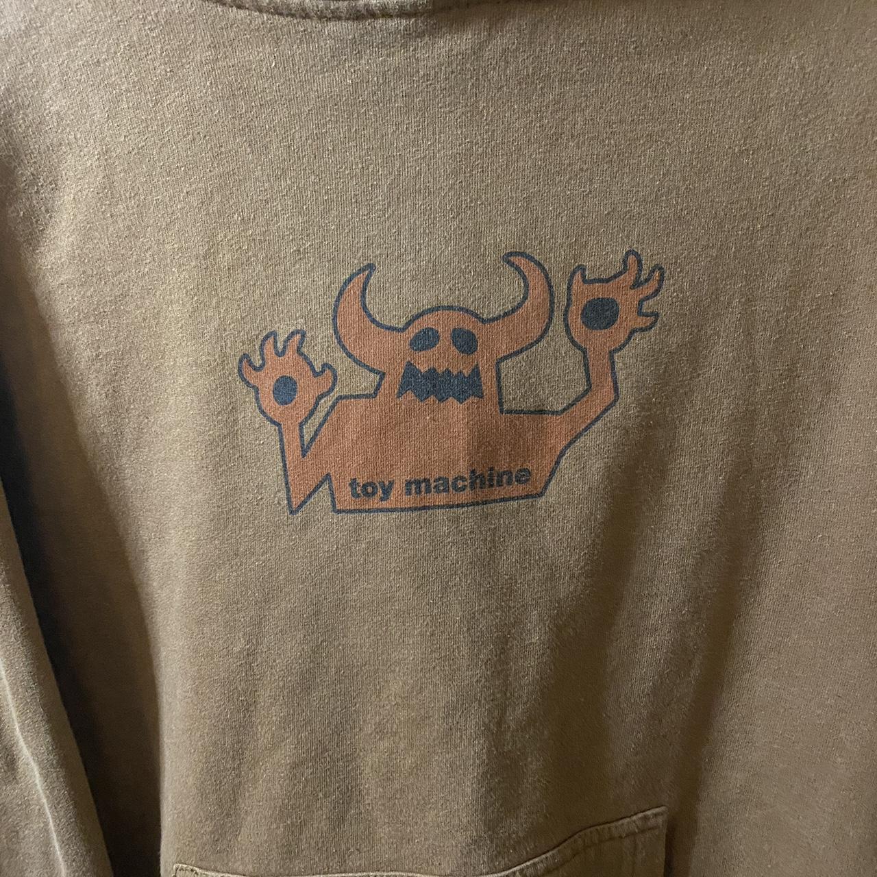 Toy Machine OG Monster 👹 Earth 🌎 Tone Hoodie... Depop