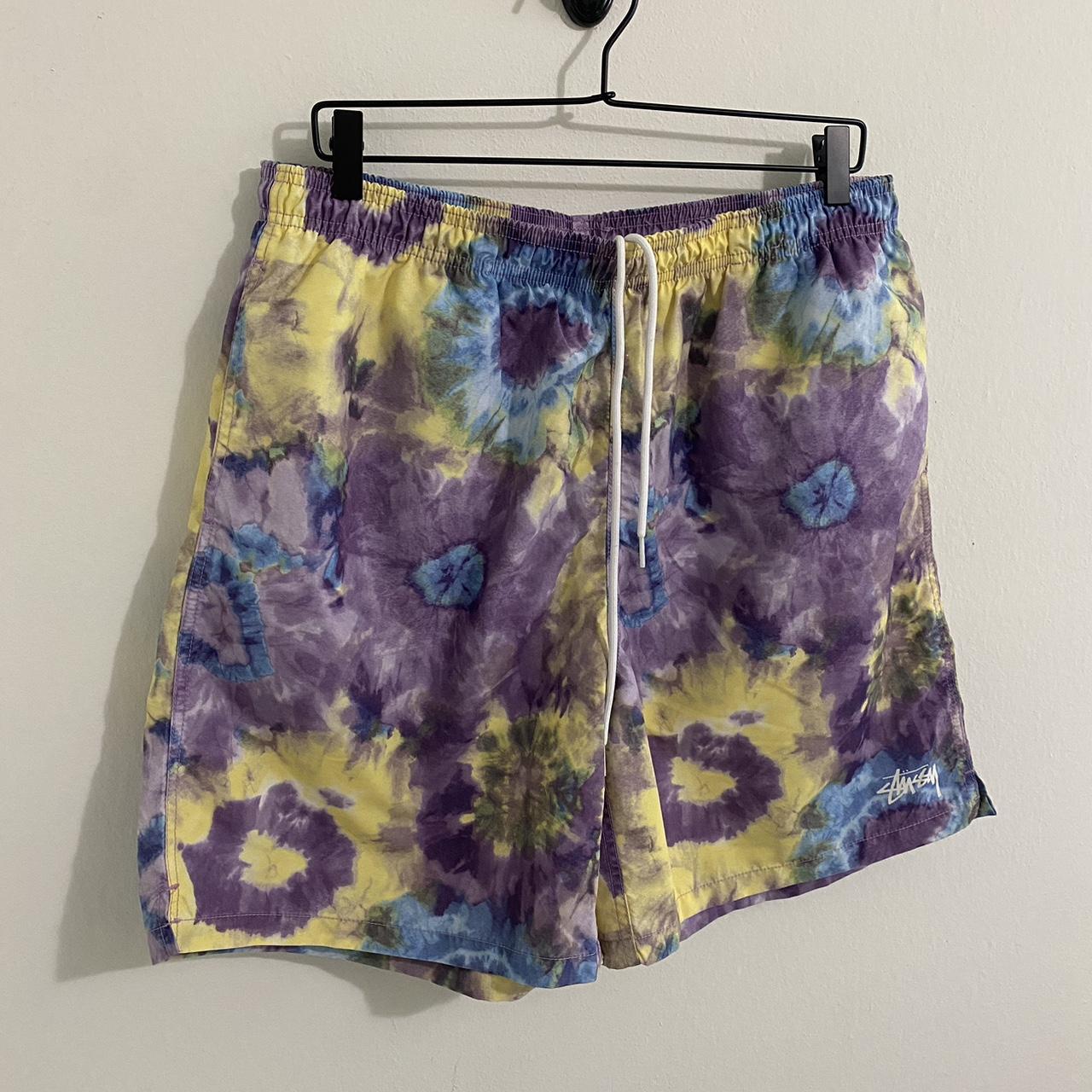 Stussy tie dye sales shorts