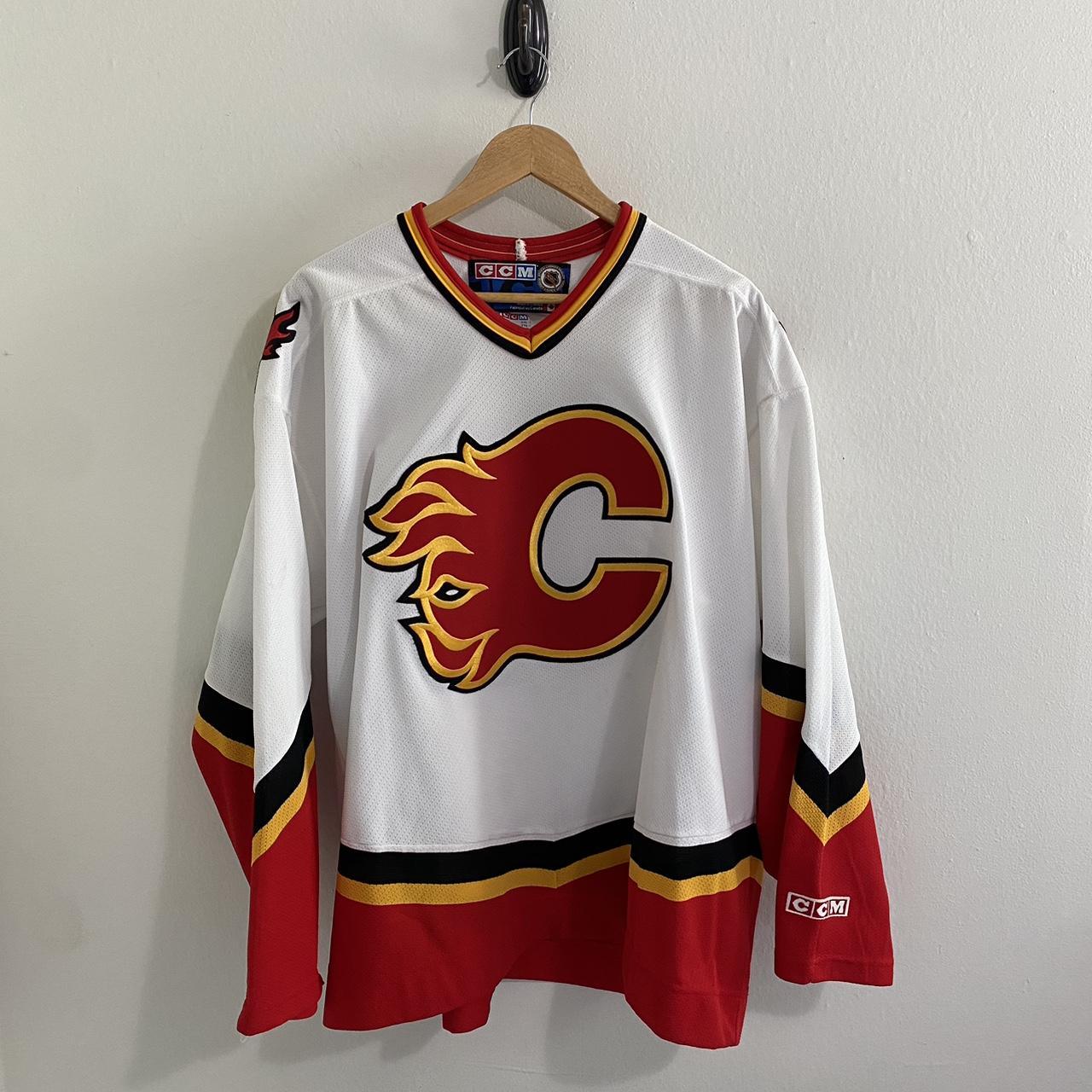 Vintage Calgary Flames NHL Jersey 