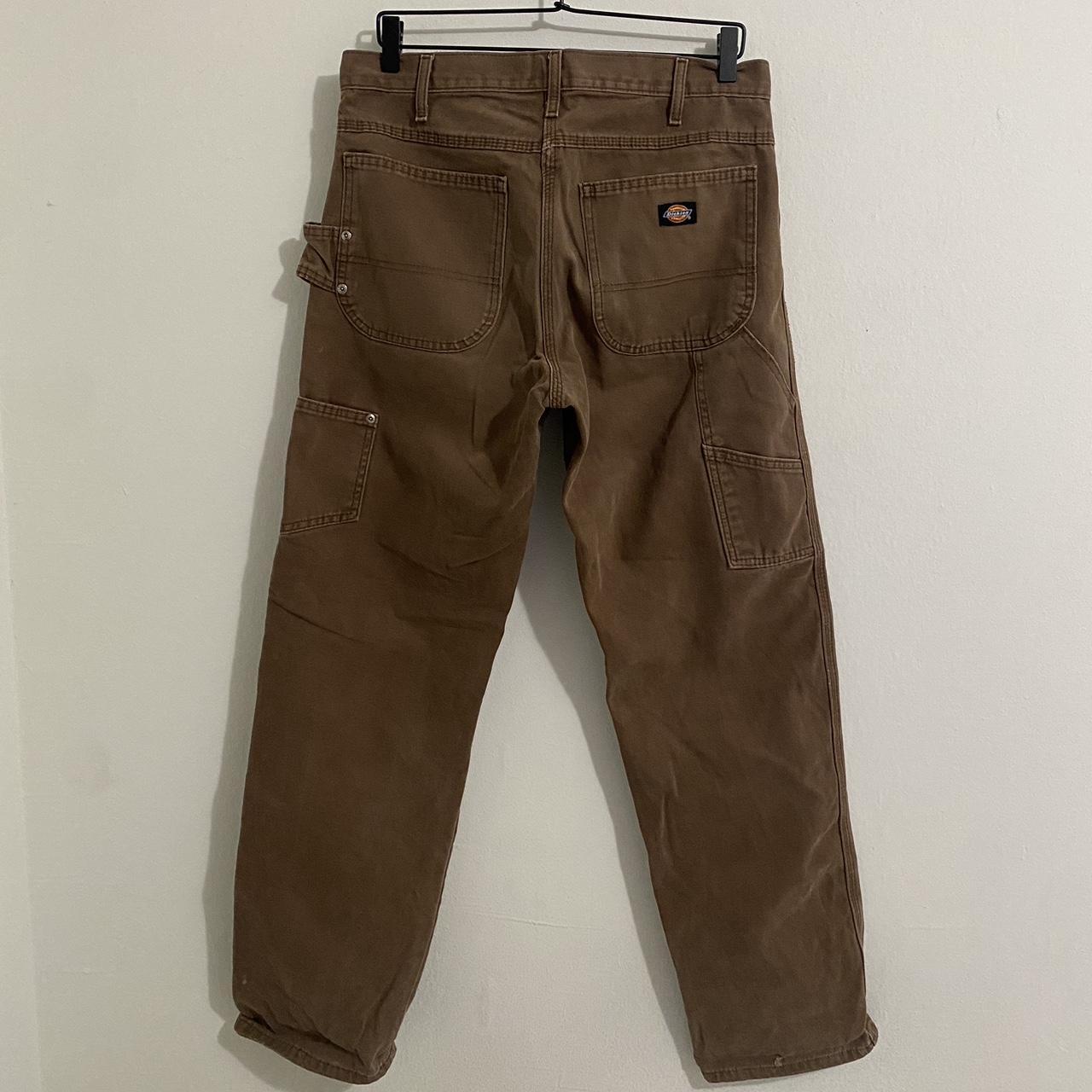 Khaki color mens Carhartt pants. - Depop