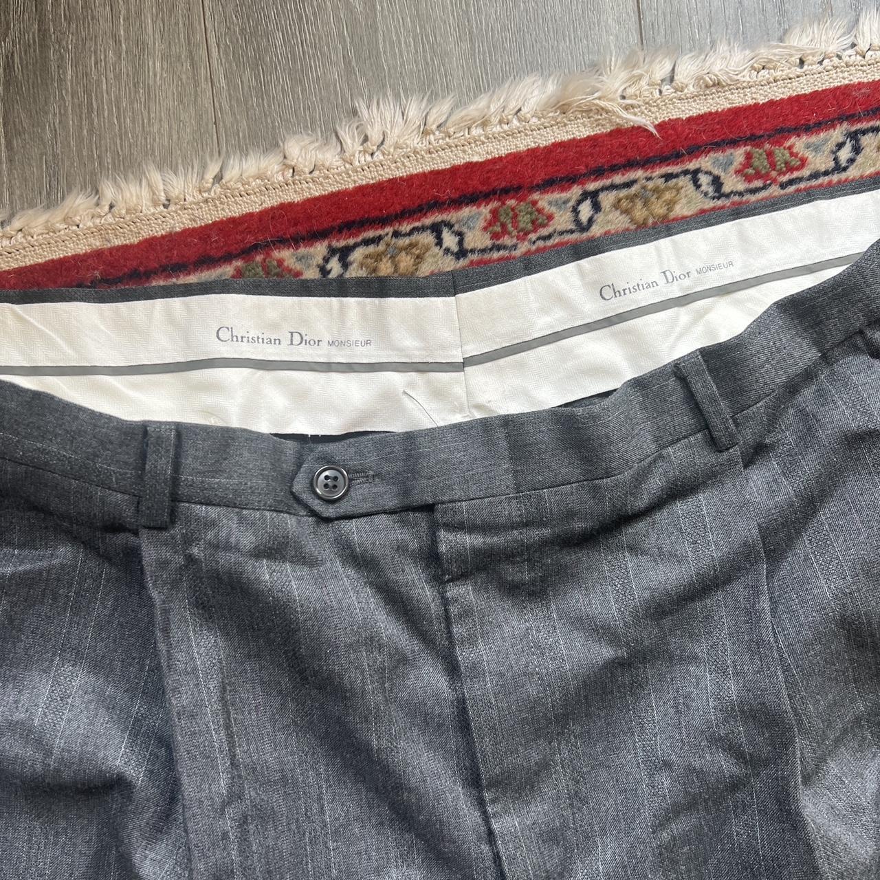 Cristian Dior pinstripe dress pants, excellent - Depop